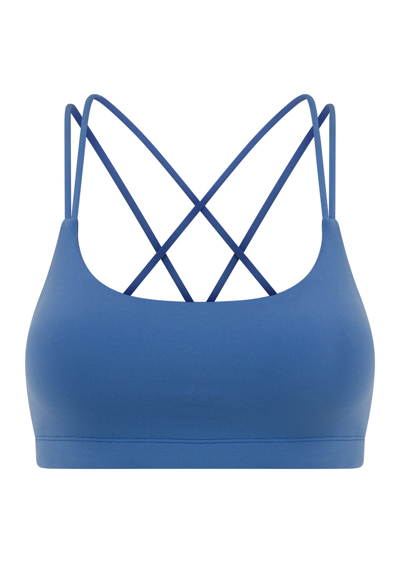 Lorna Jane Lotus Cropped Sports Bra - Cosmic Dust