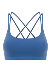 Lorna Jane Lotus Cropped Sports Bra - Cosmic Dust