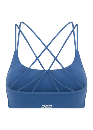 Lorna Jane Lotus Cropped Sports Bra - Cosmic Dust
