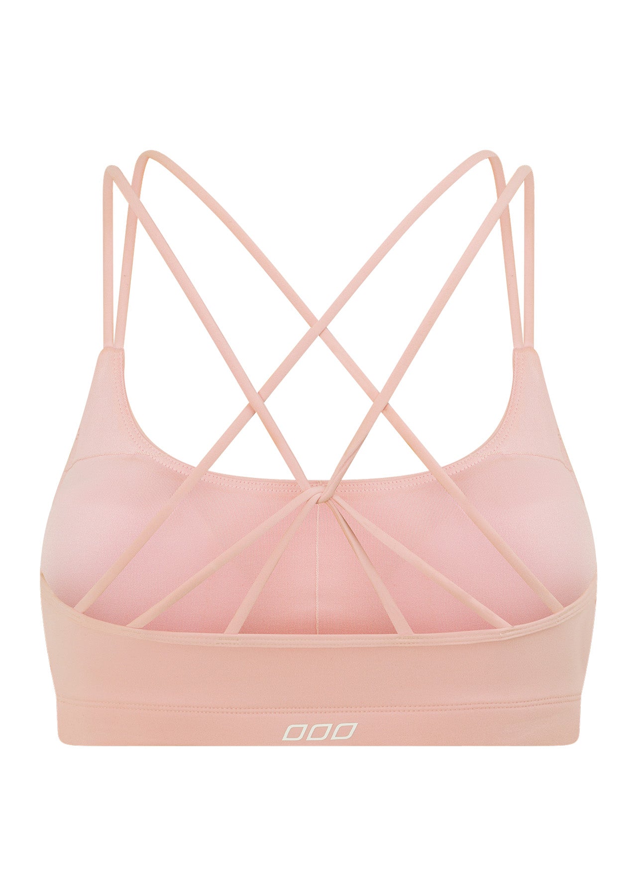 Lorna Jane Lotus Cropped Sports Bra - Pale Peony