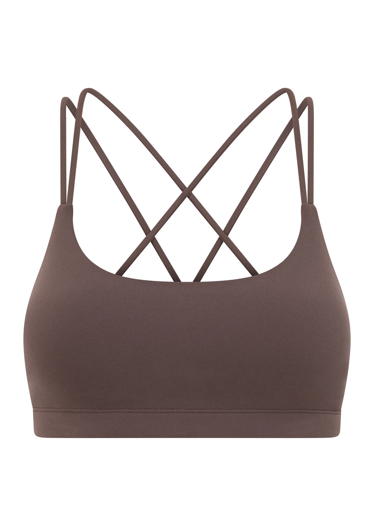 Lorna Jane Lotus Cropped Sports Bra - Stone