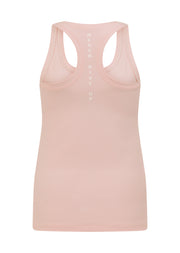 Lorna Jane Amy Fitted Active Rib Tank - Pale Peony