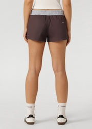 Lorna Jane Flashdance Cheeky Shorts - Stone
