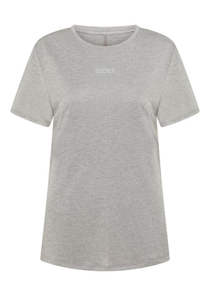 Lorna Jane Amy Dynamic Active T-Shirt - Grey Marl