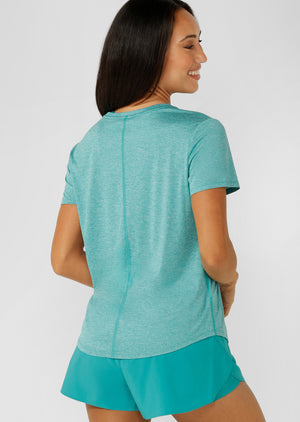 Lorna Jane Amy Dynamic Active T-Shirt - Maui Marl