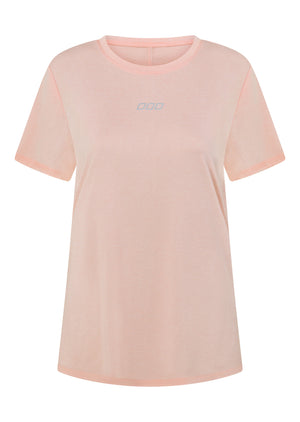 Lorna Jane Amy Dynamic Active T-Shirt - Pale Peony Marl
