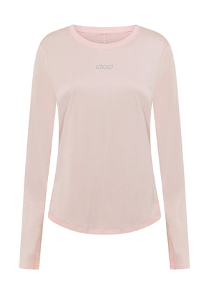 Lorna Jane Amy Dynamic Active Long Sleeve Top - Arctic Pink