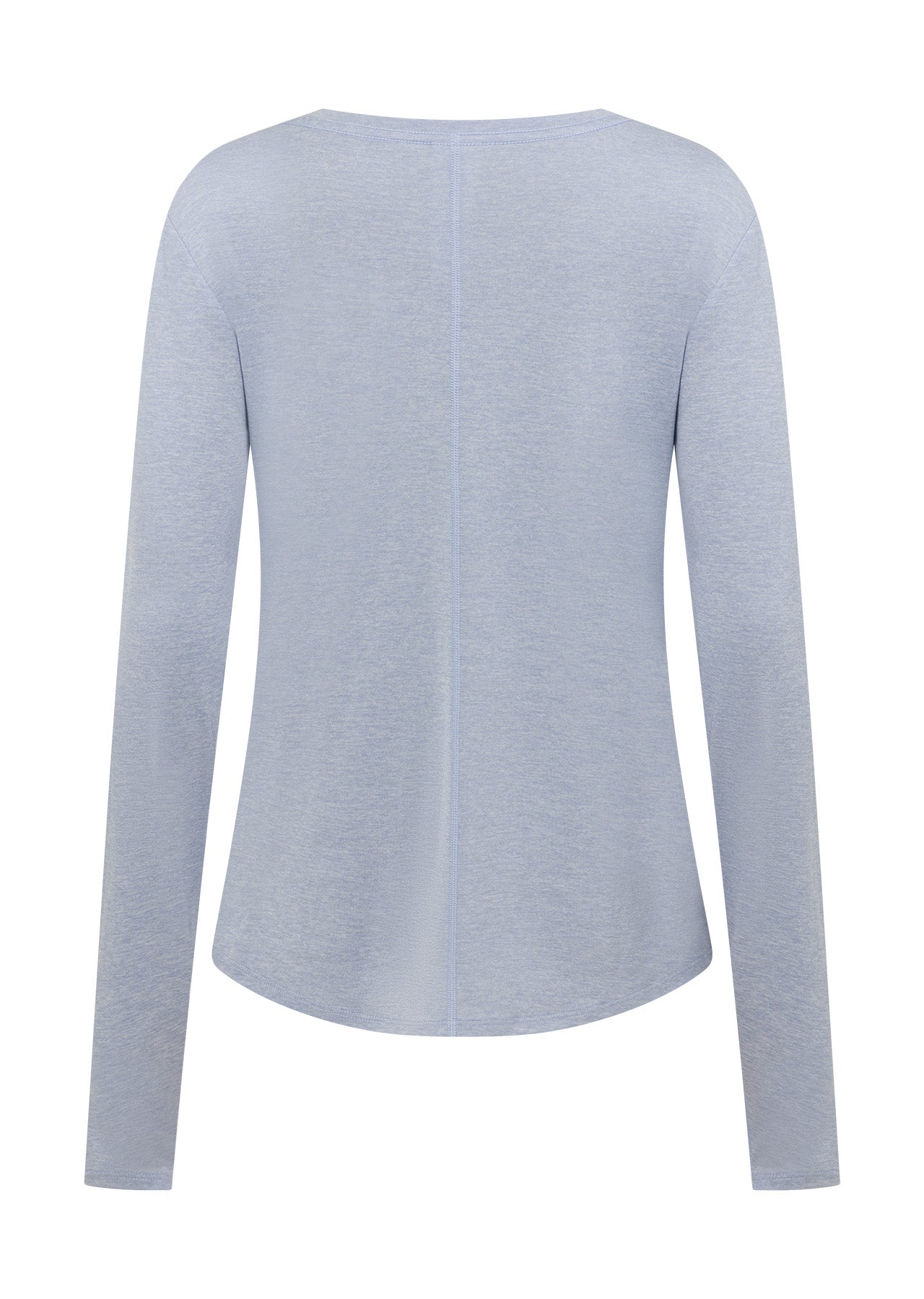 Lorna Jane Amy Dynamic Active Long Sleeve Top - Beach House Blue Marl