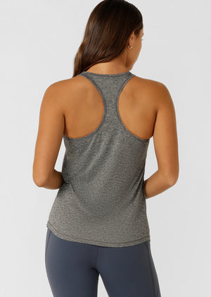 Lorna Jane Amy Dynamic Active Tank - Black Marl