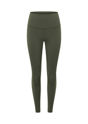 Lorna Jane Lotus No Chafe Phone Pocket Ankle Biter Leggings - Agave Green