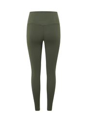 Lorna Jane Lotus No Chafe Phone Pocket Ankle Biter Leggings - Agave Green