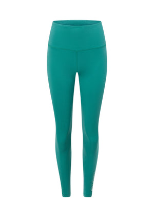 Lorna Jane Lotus No Chafe Phone Pocket Ankle Biter Leggings - Jewel