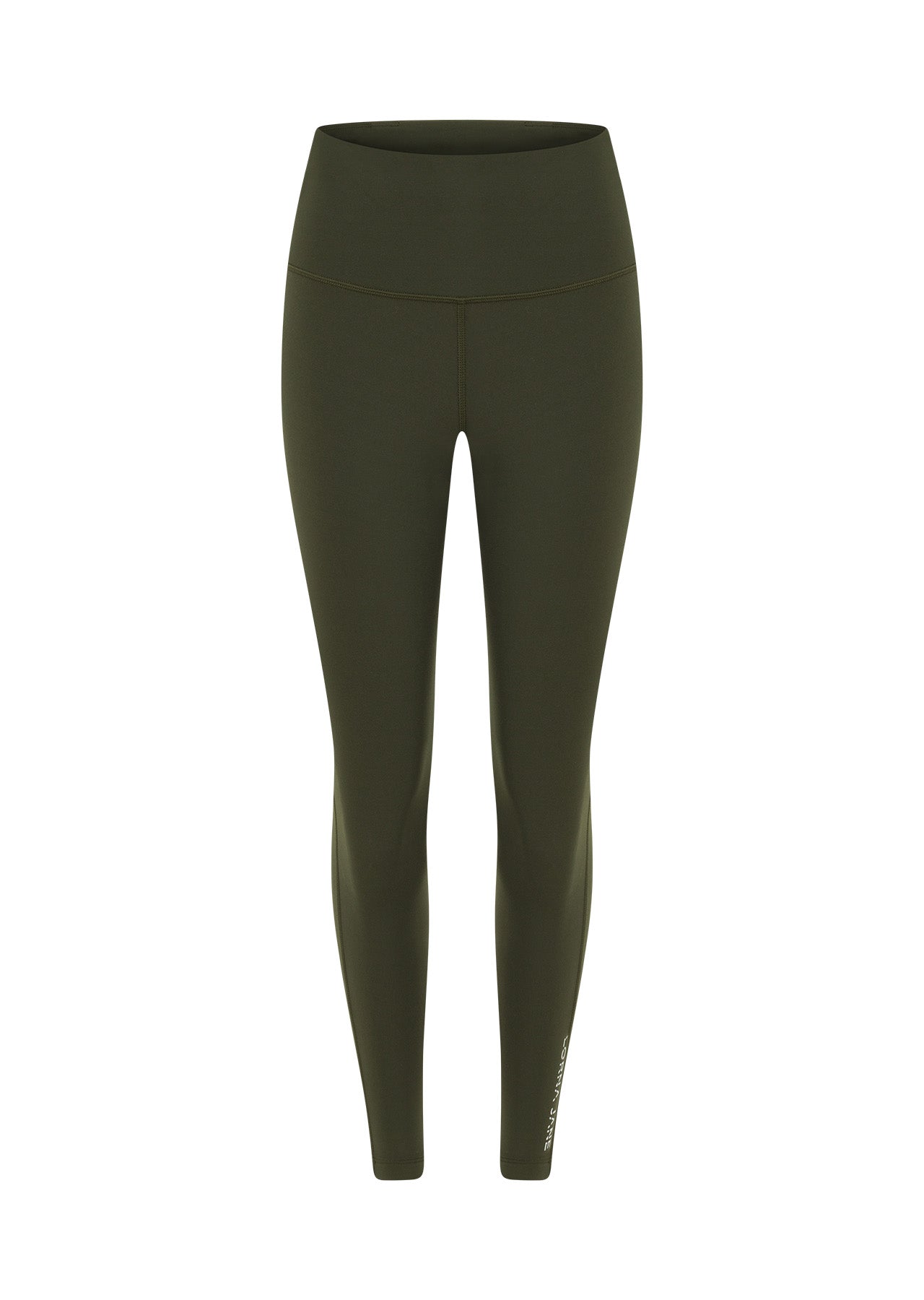 Lorna Jane Lotus No Chafe Phone Pocket Ankle Biter Leggings - Luxury Green