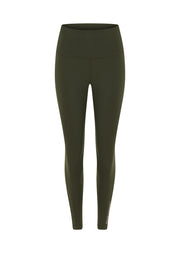 Lorna Jane Lotus No Chafe Phone Pocket Ankle Biter Leggings - Luxury Green