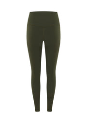 Lorna Jane Lotus No Chafe Phone Pocket Ankle Biter Leggings - Luxury Green
