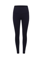 Lorna Jane Lotus No Chafe Phone Pocket Ankle Biter Leggings - Midnight Blue
