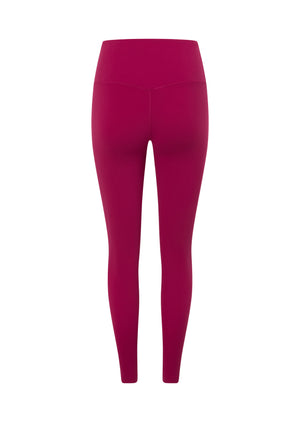 Lorna Jane Lotus No Chafe Phone Pocket Ankle Biter Leggings - Persian Rose