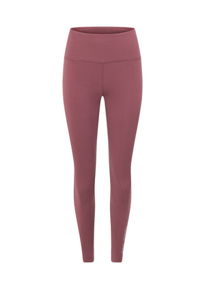 Lorna Jane Lotus No Chafe Phone Pocket Ankle Biter Leggings - Renaissance Rose