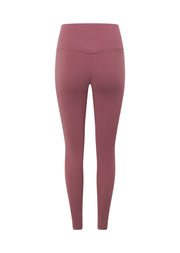 Lorna Jane Lotus No Chafe Phone Pocket Ankle Biter Leggings - Renaissance Rose