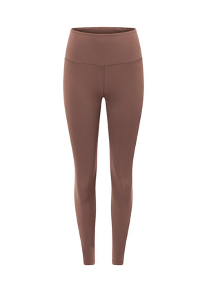 Lorna Jane Lotus No Chafe Phone Pocket Ankle Biter Leggings - Stone