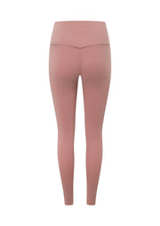 Lorna Jane Lotus No Chafe Phone Pocket Ankle Biter Leggings - Wild Rose