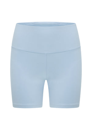 Lorna Jane Lotus No Chafe Phone Pocket 16cm Bike Shorts - Light Moontide