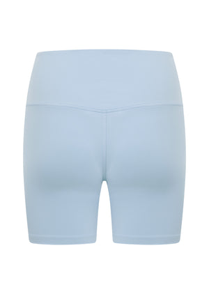 Lorna Jane Lotus No Chafe Phone Pocket 16cm Bike Shorts - Light Moontide