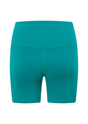 Lorna Jane Lotus No Chafe Phone Pocket 16cm Bike Shorts - Maui