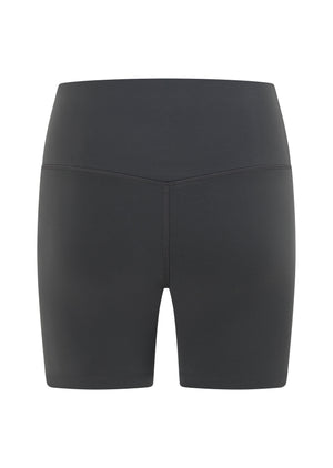 Lorna Jane Lotus No Chafe Phone Pocket 16cm Bike Shorts - Titanium