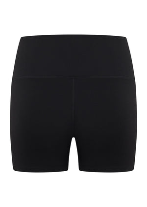 Lorna Jane Lotus No Chafe Phone Pocket 12cm Bike Shorts - Recycled Black