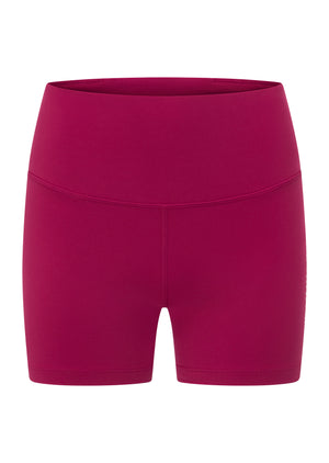 Lorna Jane Lotus No Chafe Phone Pocket 12cm Bike Shorts - Persian Rose