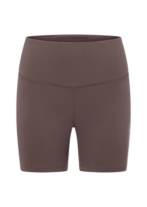 Lorna Jane Lotus No Chafe Phone Pocket 12cm Bike Shorts - Stone