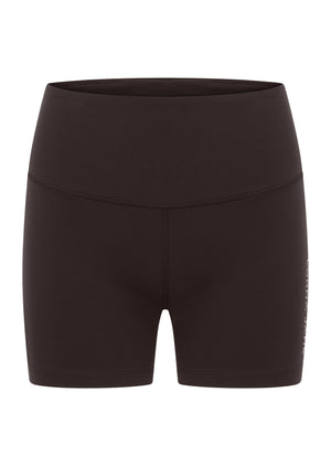 Lorna Jane Lotus No Chafe Phone Pocket 12cm Bike Shorts - Volcano