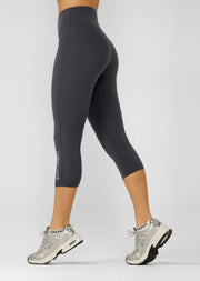Lorna Jane Lotus No Chafe Phone Pocket 7/8 Leggings - Canyon