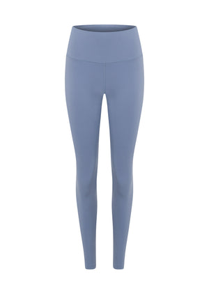 Lorna Jane Lotus No Chafe Phone Pocket Full Length Leggings - Gravity Grey