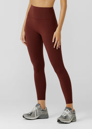 Lorna Jane Liberty Ankle Biter Leggings - Cool Brown