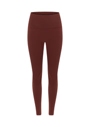 Lorna Jane Liberty Ankle Biter Leggings - Cool Brown