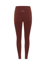 Lorna Jane Liberty Ankle Biter Leggings - Cool Brown