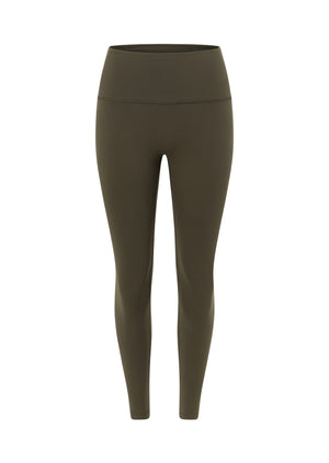 Lorna Jane Liberty Ankle Biter Leggings - Dark Khaki Haze