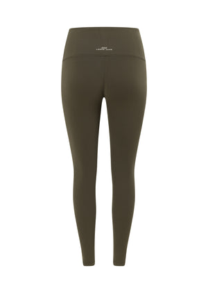 Lorna Jane Liberty Ankle Biter Leggings - Dark Khaki Haze