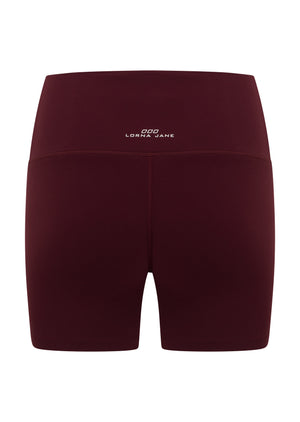 Lorna Jane Liberty 14cm Bike Shorts - Cranberry