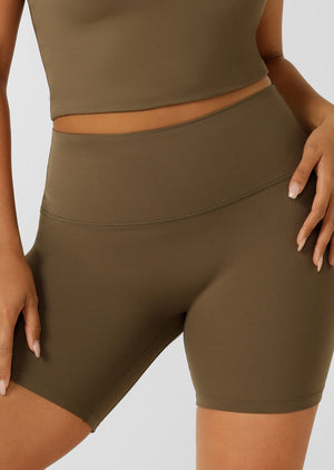 Lorna Jane Liberty 14cm Bike Shorts - Hazel