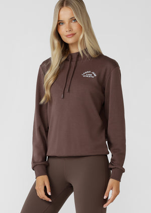 Lorna Jane Lotus Hoodie - Cinnamon