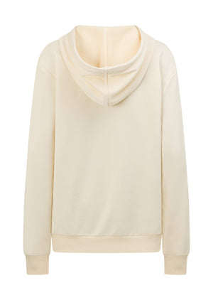 Lorna Jane Lotus Hoodie - Cream