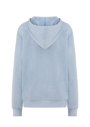 Lorna Jane Lotus Hoodie - Heather Blue