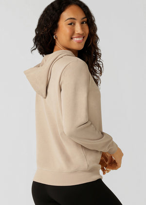 Lorna Jane Lotus Hoodie - Latte