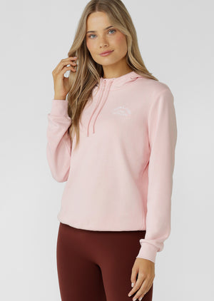 Lorna Jane Lotus Hoodie - Pale Peony