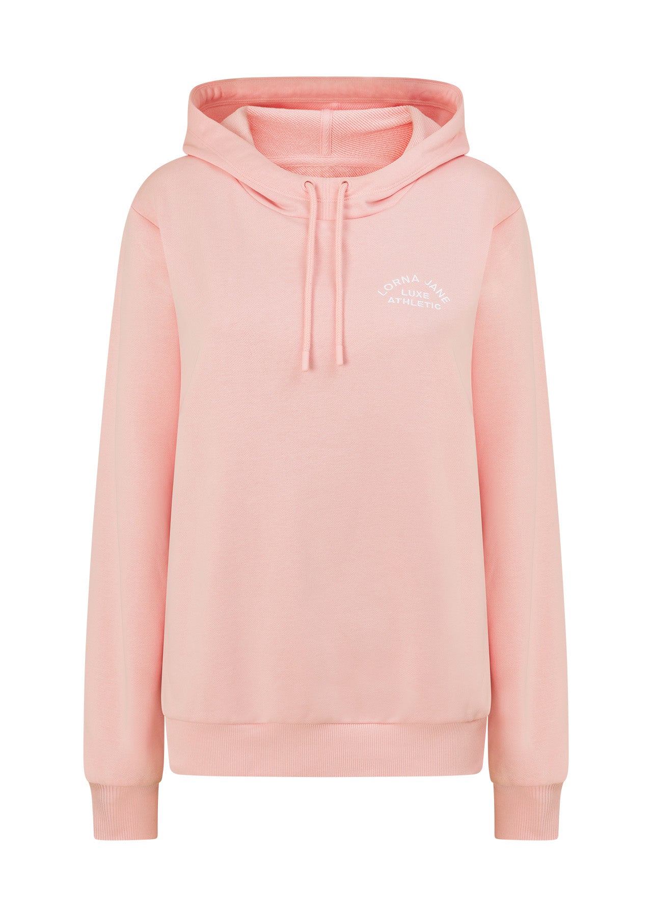 Lorna Jane Lotus Hoodie - Pale Peony