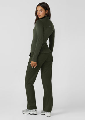 Lorna Jane Amy Active Tech Zip Through Jacket - Luxury Green
