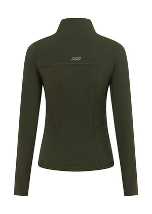 Lorna Jane Amy Active Tech Zip Through Jacket - Luxury Green